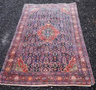 Antique Persian Farrakhan Wool Rug