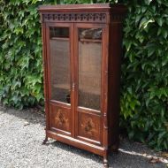 Outstanding Continental Rosewood China Cabinet