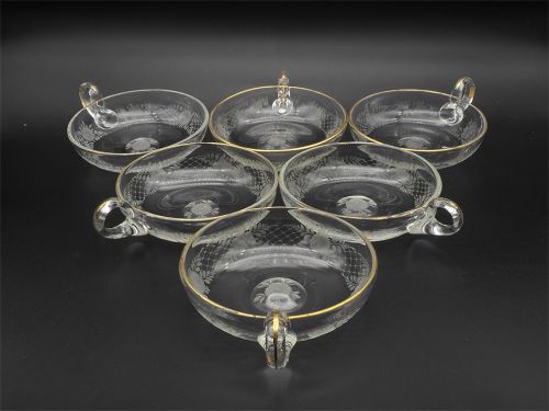 Fine Set of 6 French Champagne Tasters