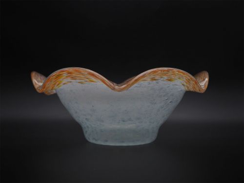 Large Size Scottish Vasart Wavy Edge Bowl