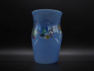 Stunning Scottish Strathearn Vivid Blue Vase 