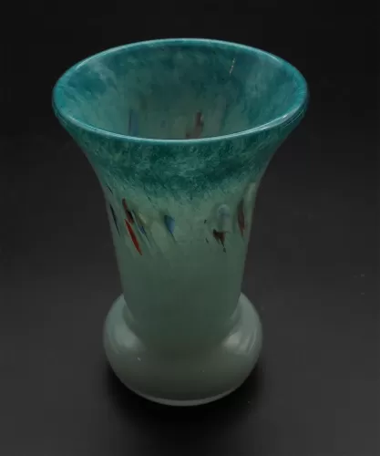 Miniature Scottish Vasart Tall Shape Vase