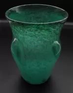 Huge Scottish Strathearn Green Vase
