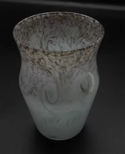 Scottish Monart Pale Colours Glass Vase