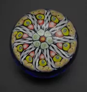 Large Scottish Vasart Paperweight