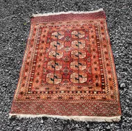 Good Small Antique Tekke Turkoman Rug