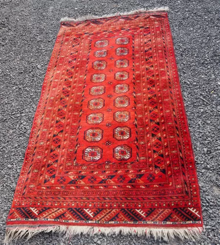 Highest Quality Tekke Turkoman Wool Rug 
