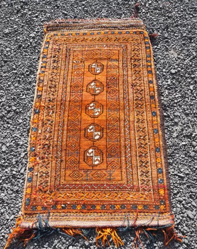 Vintage Tekke Saddle / Food Bag