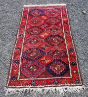 Vintage Persian Hamadan Wool Rug