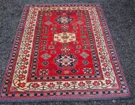 Stunning Afghan Kazak Wool Rug
