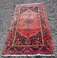 Good Antique Persian Thick Pile Wool Rug