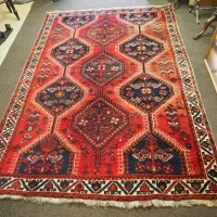 Pleasing Antique Persian Wool Carpet