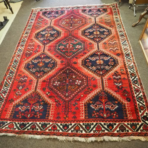 Pleasing Antique Persian Wool Carpet
