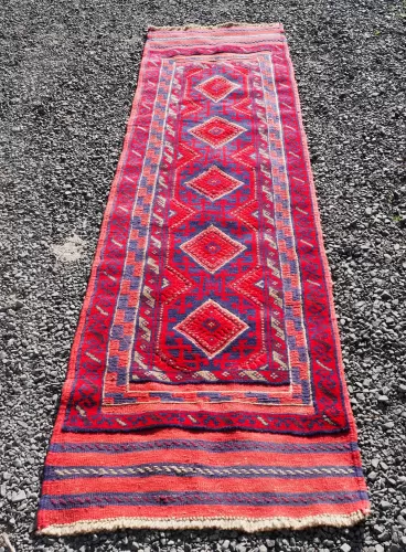 Vintage Afghan Mashwani Tribal Runner
