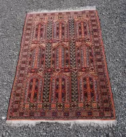 Antique Afghan Baluch Wool Rug