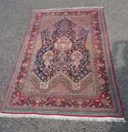 Finest Quality Antique Persian Kashan Rug