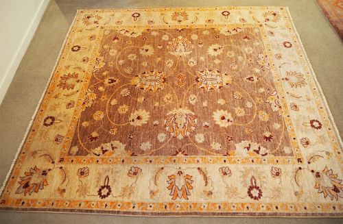 Almost Square Afghan Ziegler Carpet