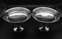 Pair of  Silver Tazzas by Aspreys of London