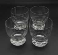 Set 4 Edwardian Whisky Tumblers
