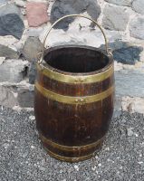 Georgian Brass Bound Oak Barrel