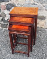 Set of 3 Chinese Rosewood Nest Tables