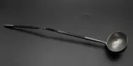 Rare Scottish Pewter Toddy Ladle