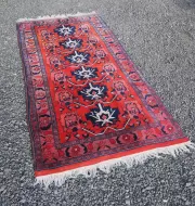 Caucasian Style Afghan Wool Rug