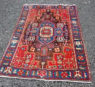 Stunning Colours Persian Wool Rug