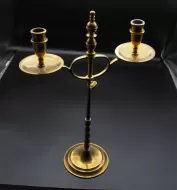Victorian Brass Adjustable Student Lamp