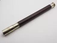 Victorian German Silver & Leather Telescope