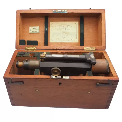Superb Stanley London Boxed Dumpy Level