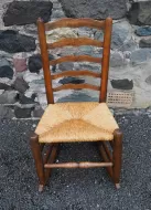 Georgian Ladder Back Rocking Chair