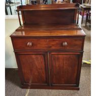 Small Georgian Mahogany Side Cabinet