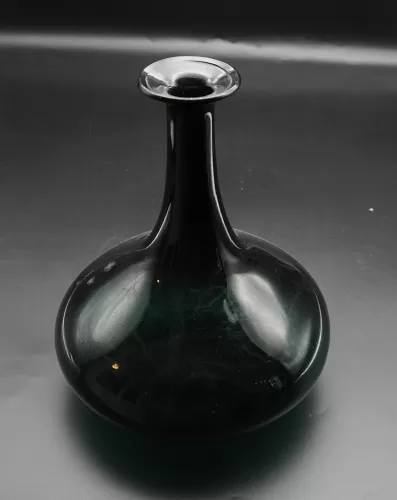 Georgian Bristol Green Glass Decanter