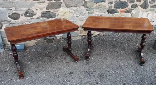 Fine Matched Pair of Gillows Library Tables