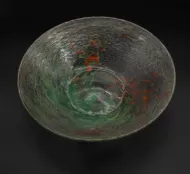 Superb Early Scottish Monart Glass Bowl