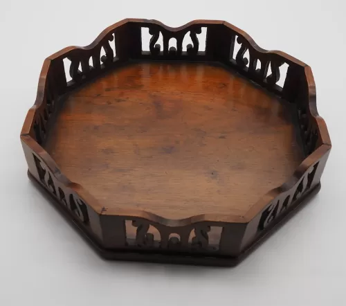 19th Century Octagonal Table Coaster