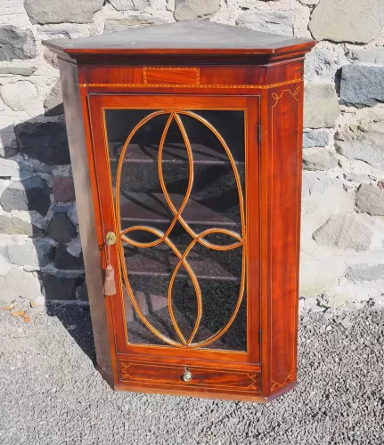 Superb Georgian Scottish Corner Cabinet