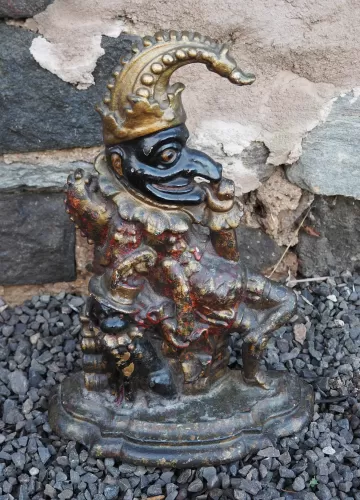 Victorian Cast Iron "Mr Punch" Doorstop