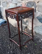 Victorian Period Chinese Rosewood Stand