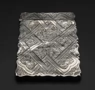Good Victorian Sterling Silver Card Case