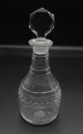 Good Regency Cut Glass Decanter. C. 1810
