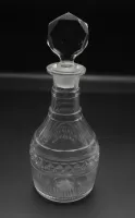 Good Regency Cut Glass Decanter. C. 1810