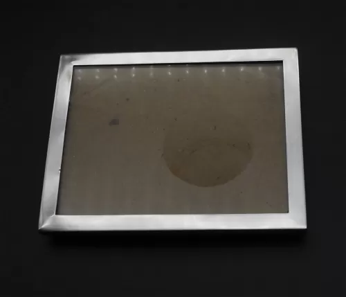 Plain Oblong Silver Photo Frame