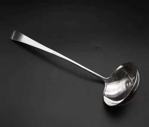 Large Mid 18th Century London Silver Ladle