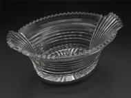 Stunning Georgian Oval Cut Glass Bowl