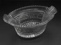Stunning Georgian Oval Cut Glass Bowl