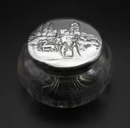 Beautiful Edwardian Silver Lidded Bowl