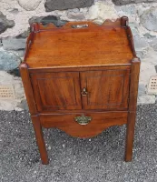 Georgian Mahogany Bedside Commode