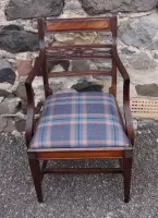 Georgian Scottish Mahogany Arm Chair